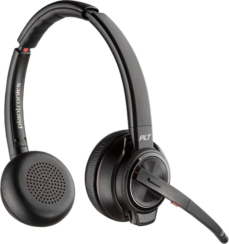 HP Poly Savi Headset Hoofd met bluetooth Ja Mono 8220 Zwart