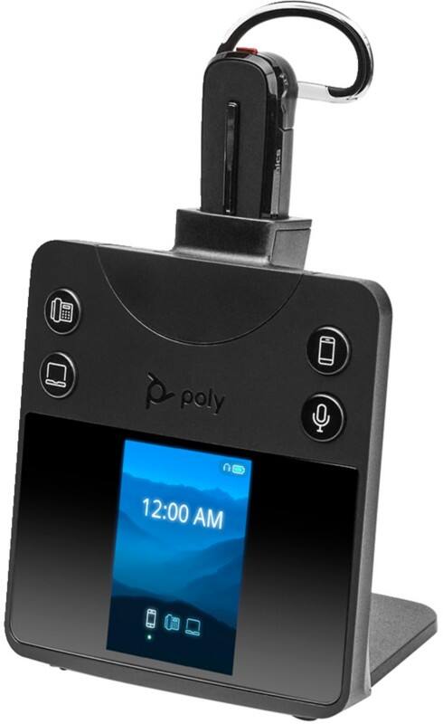 HP poly Savi Headset Achter het oor 8445 Zwart