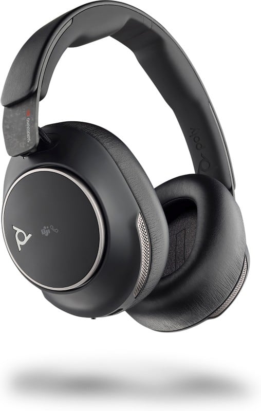 HP Poly Voyager Headset Active noise-cancelling Zwart