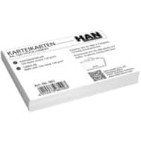 HAN Indexkaarten A8 Wit 7,4 cm 100 stuks