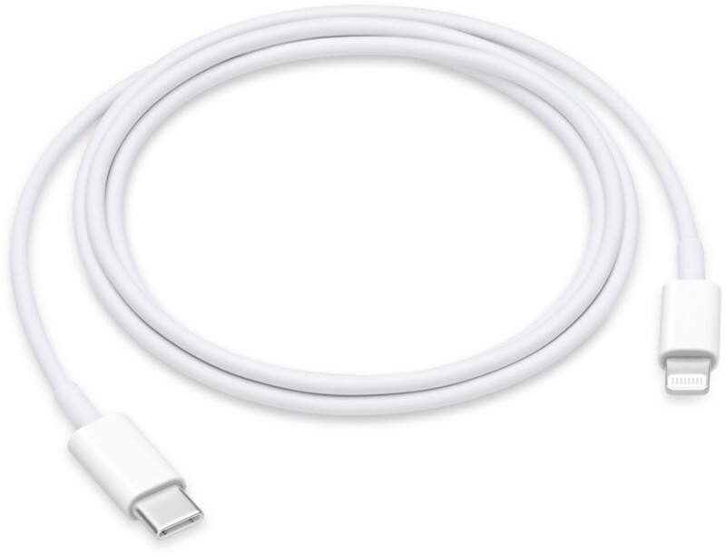 Apple Oplaadkabel USB-C Male naar Apple Lightning 1 m Wit