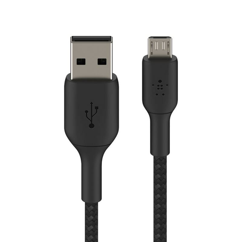 Belkin Oplaadkabel USB-A Male USB Micro-A Male 1 m Zwart