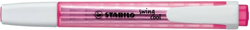 STABILO Swing Cool 275/56 Tekstmarker Roze Breed Beitelpunt -