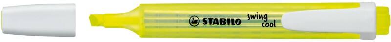 STABILO Swing Cool 275/24 Tekstmarker Geel Breed Beitelpunt -