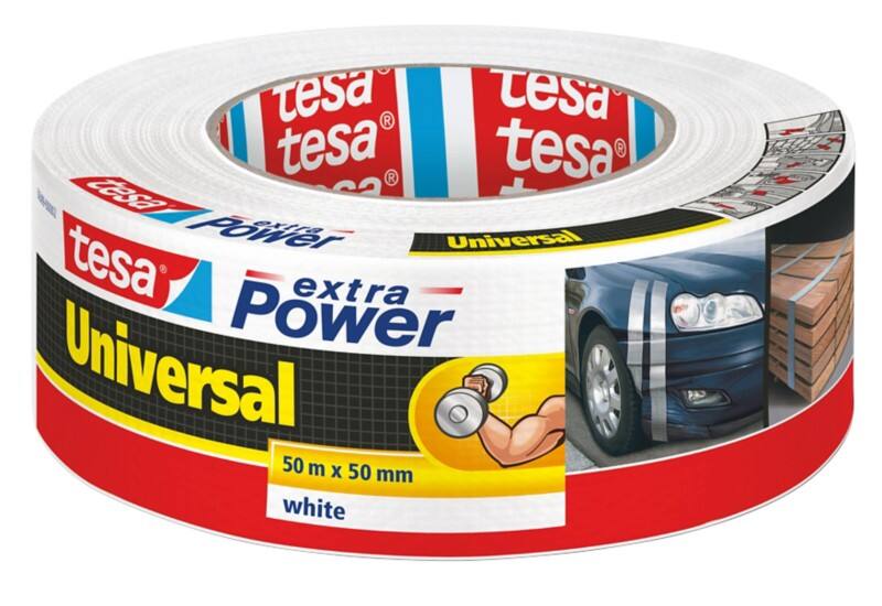 tesa Ducttape Wit 50 mm (B) x 50 m (L)