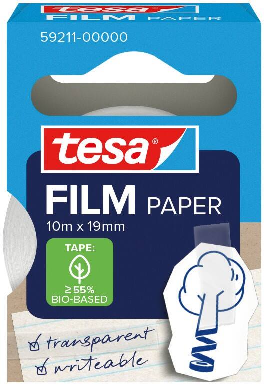 tesa Plakband tesafilm 59211 Transparant 19 mm (B) x 10 m (L)