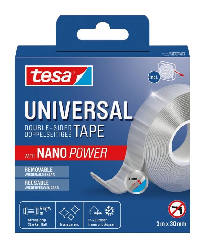 tesa Montagetape Transparant 30 (B) mm