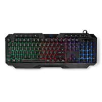 Nedis Toetsenbord Bedraad QWERTZ (DE) Zwart GKBD110BKDE