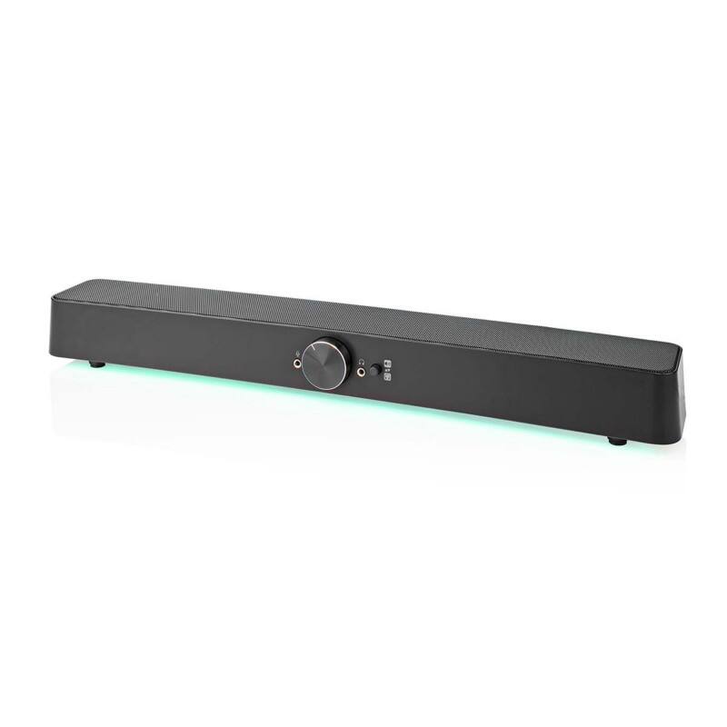 Nedis Soundbar Stereo GSPRSB21020BK Zwart
