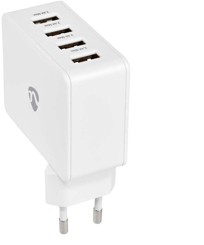 Nedis Oplader Wit