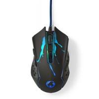 Nedis GMWD210BK Gaming-muis Bedraad Zwart