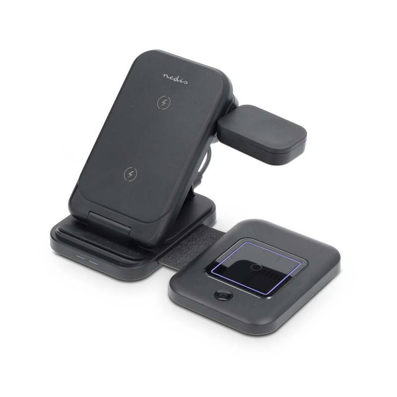 Nedis Draadloze oplader Zwart
