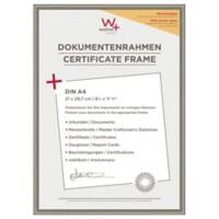 walther design A4 Fotolijst Staal Kunststof KVX130D 22,2 (b) x 1,4 (d) x 31 (h) cm