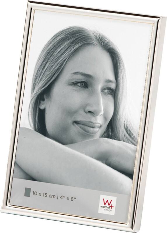 walther design Fotolijst Werkblad Zilver WD015S 11,2 (B) x 1 (D) x 16,2 (H) cm WD015S
