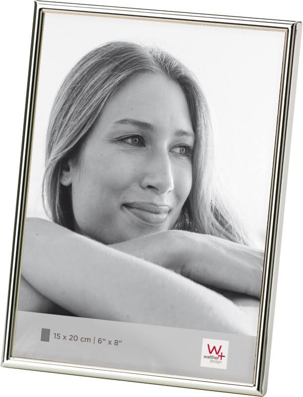walther design Fotolijst Werkblad Zilver WD520S 16,3 (B) x 1 (D) x 21,3 (H) cm WD520S