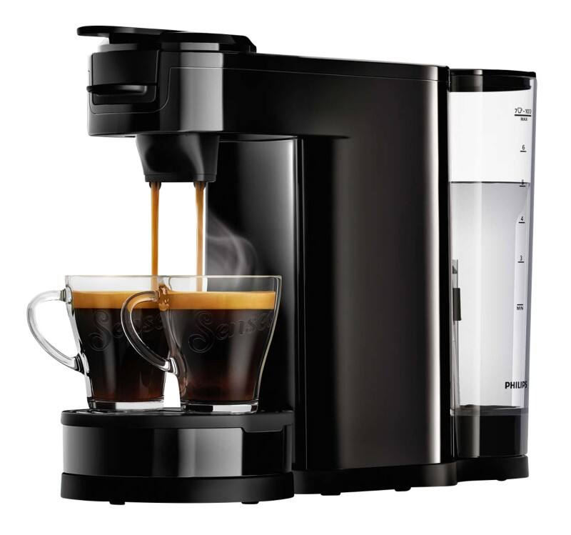 Senseo Switch HD6592/64 Koffiepadmachine 1 l Kunststof, metaal Zwart