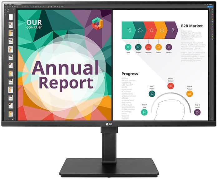 LG 80 cm (31,5") LED Monitor 32BN67UP-B.AEU Zwart