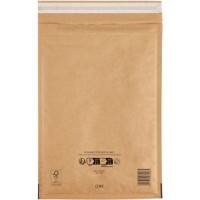Mail Lite Gevoerde enveloppen F/3 Goud Zonder venster Kleefstrip 100 Stuks