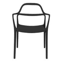 meet Stoel 575 x 535 x 770 mm Zwart 2 Stuks