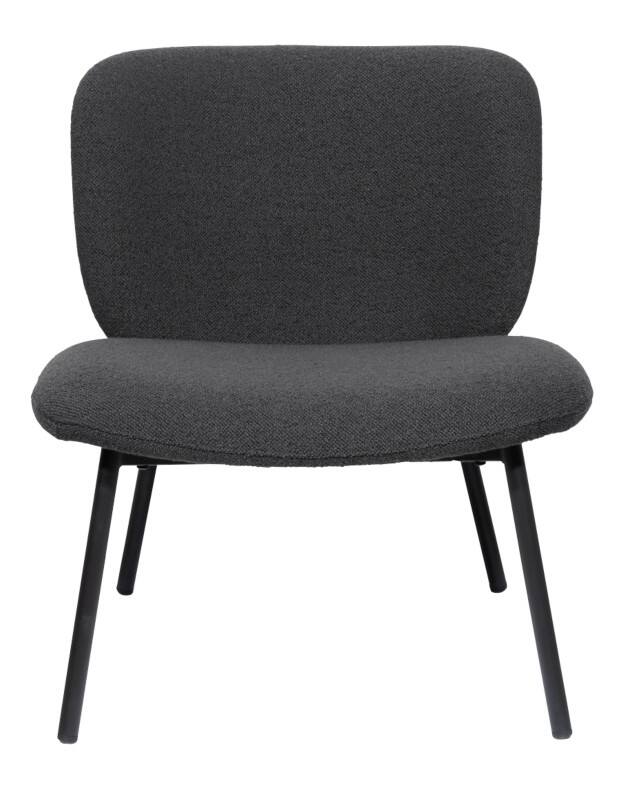 meet powered by PAPERFLOW Twist Fauteuil Zonder armleuning Zilver 120 kg 600 x 530 x 820 mm