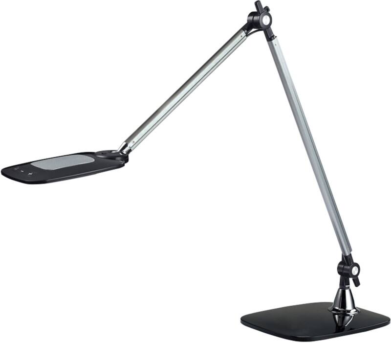 meet powered by PAPERFLOW Jim Bureaulamp LED Zilver, zwart Netstroom 475 x 170 x 530 mm
