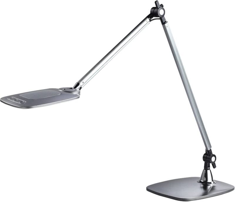 meet powered by PAPERFLOW Jim Bureaulamp LED Zilver Netstroom 475 x 170 x 530 mm