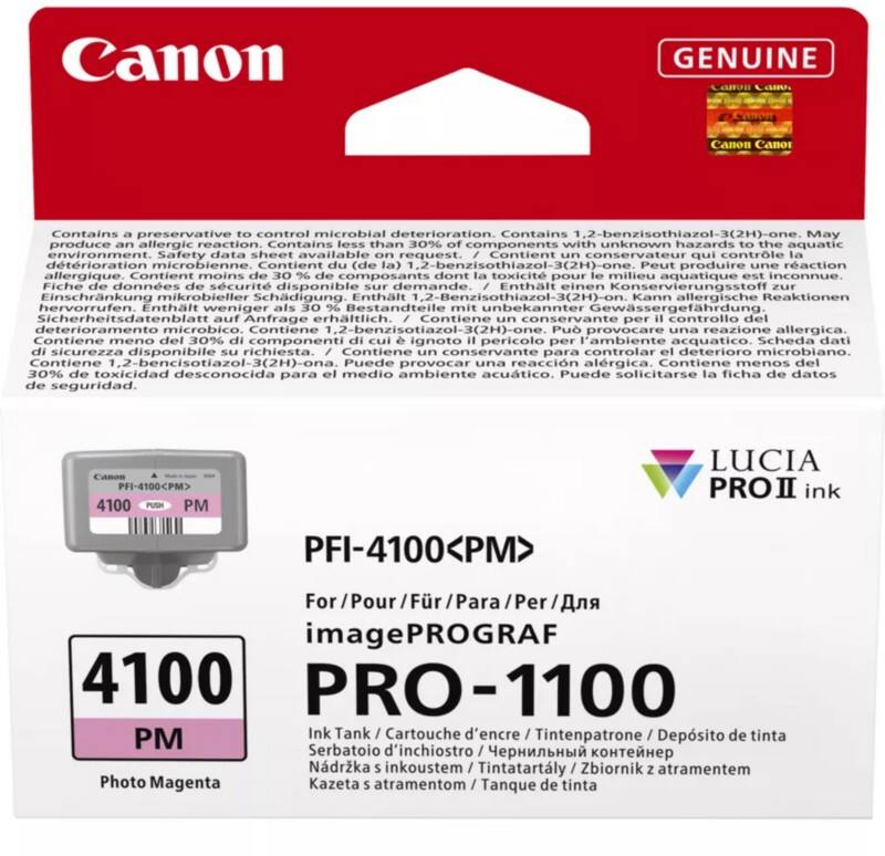 Canon PFI-4100PM Origineel Inktcartridge Magenta