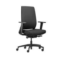 Dauphin Sequel Bureaustoel Synchroonmechanisme Stof 4D armleuning Zwart 120 kg 720 x 720 x 1,160 mm