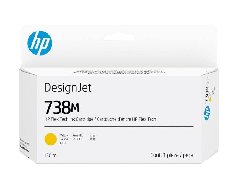 HP NO738 Origineel Inktcartridge A24VPA Geel