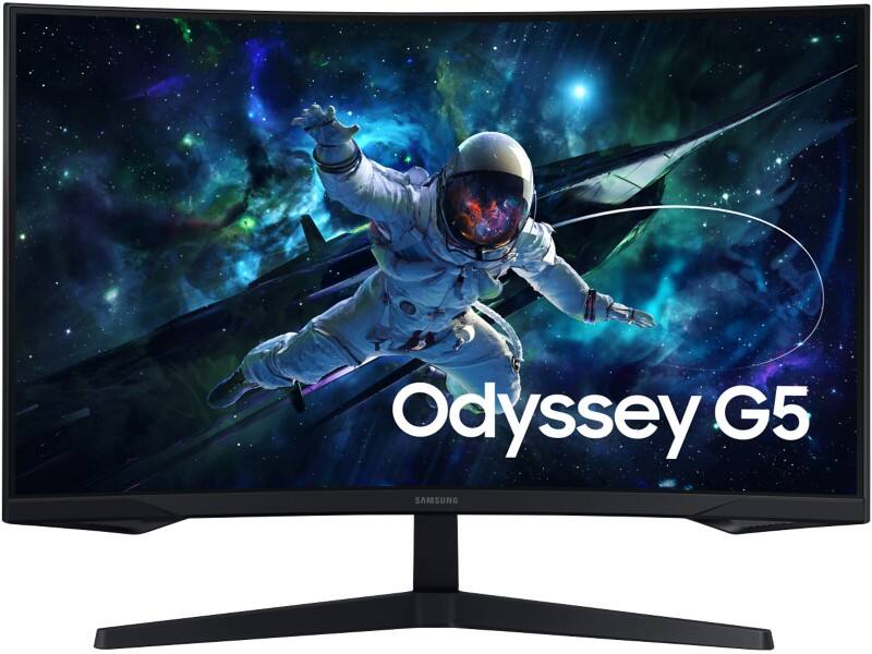 Samsung 81,3 cm (32") LED Gaming-monitor LS32CG554EUXEN Zwart