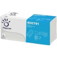 Papernet Handdoek C-vouw Wit 2-laags 400741 20 Stuks à 144 Vellen