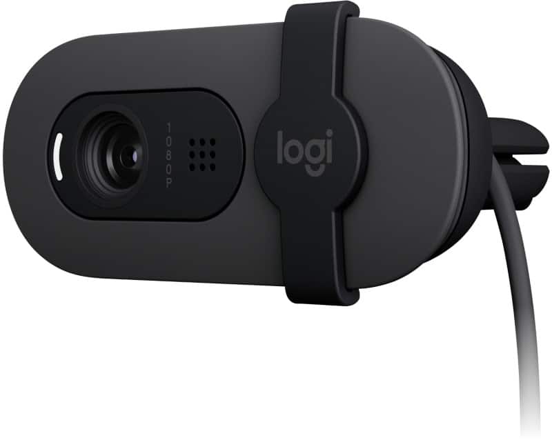 Logitech Brio 100 Webcam 1920 x 1080 Megapixel Full HD Microfoon Grijs