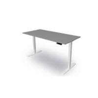 Kerkmann Move 3 Zit-sta-bureau Rechthoekig Grafiet T-Voet 1,600 (B) x 800 (D) x 1.200 (H) mm Hout