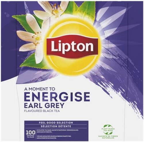 Lipton FGS Earl Grey Zwarte thee 100 stuks