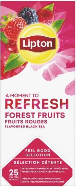 Lipton FGS Zwarte Thee Bosvruchten 25 stuks