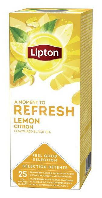Lipton FGS Zwarte thee Citrus 25 stuks