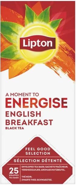 Lipton FGS English Breakfast Zwarte thee 25 stuks