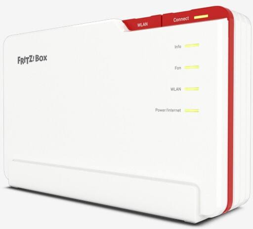 AVM FRITZ!Box 5690 Pro 20003043 Router 1 x 2,5 gigabit WAN/LAN-poort 4 x gigabit LAN-poorten en 1 x USB 3.1