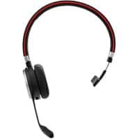 Jabra Evolve Bedraad & Draadloos Headset Passive Noise Cancelling Mono 65 SE - UC Zwart