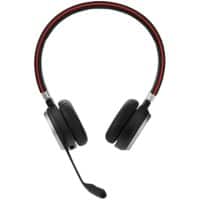 Jabra Evolve Bedraad & Draadloos Headset Passive Noise Cancelling 65 SE - MS Zwart