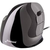 Evoluent Ergonomisch VerticalMouse D VMDM Medium Bedraad Grijs, zwart