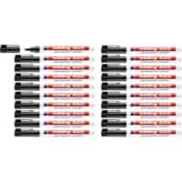 edding 400 Permanentmarker Fijn Ronde punt 1 mm Zwart Navulbaar Waterbestendig 16 + 4 gratis