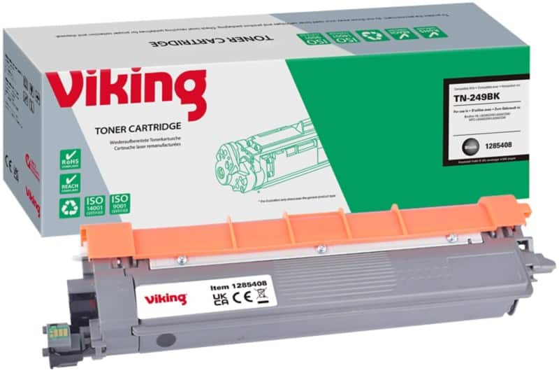Viking Tonercartridge Compatibel NT-CB249FBK Zwart