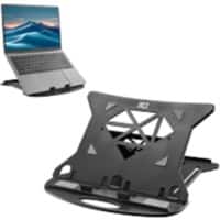 ACT Laptopstandaard Opvouwbaar In hoogte verstelbaar 28,0 cm x 2,0 cm x 28 cm Zwart
