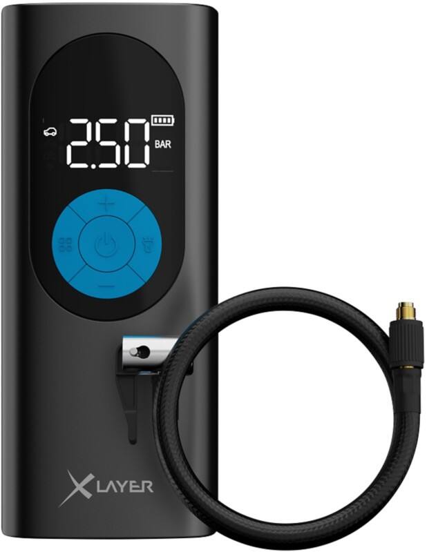 XLayer Draagbare luchtcompressor Zwart