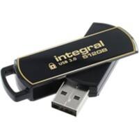 Integral USB-stick 512 GB USB Type-A Goud, zwart