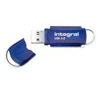 Integral USB-stick 128 GB USB Type-A Blauw, zilver