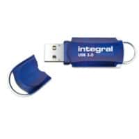 Integral USB-stick 64 GB USB Type-A Blauw, zilver