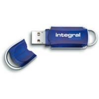 Integral USB-stick 64 GB USB Type-A Blauw, zilver 3 stuks