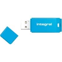 Integral USB-stick 64 GB USB Type-A Blauw, geel, roze 3 stuks